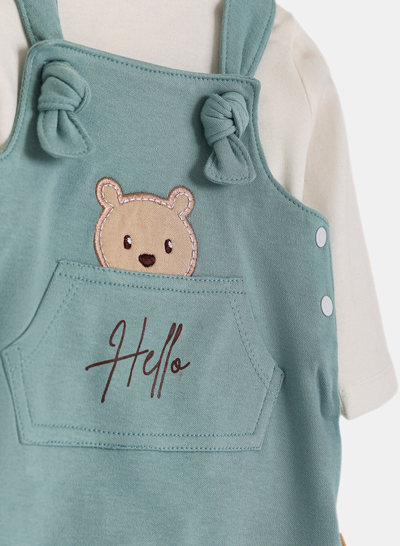 جونيور طقم سالوبيت قطعتين بيبي ولادي - Image 2